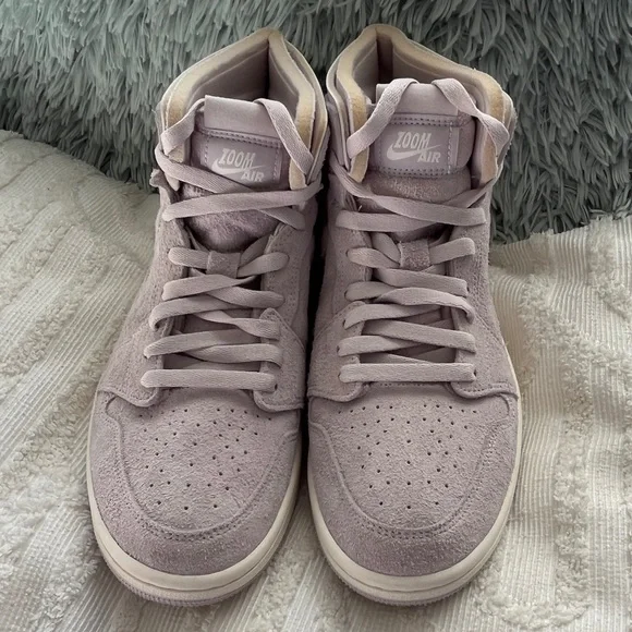 NWOT Women's Air Jordan 1 Zoom Air CMFT "Light lavender", size 10 - Picture 8 of 16